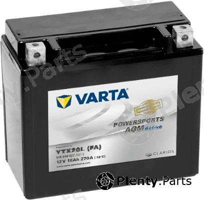 Varta 518909027I312 — Starter Battery POWERSPORTS AGM Active