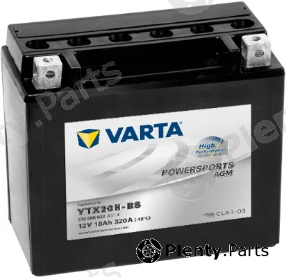 Varta 518908032I314 — Starter Battery POWERSPORTS AGM High Performance