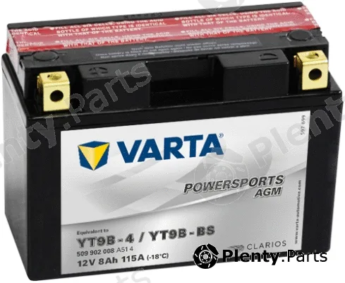 Varta 508902012I314 — Starter Battery POWERSPORTS AGM