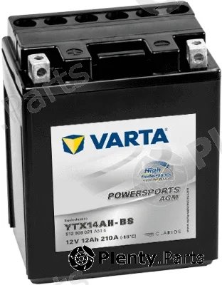 Varta 512908021I314 — Starter Battery POWERSPORTS AGM High Performance
