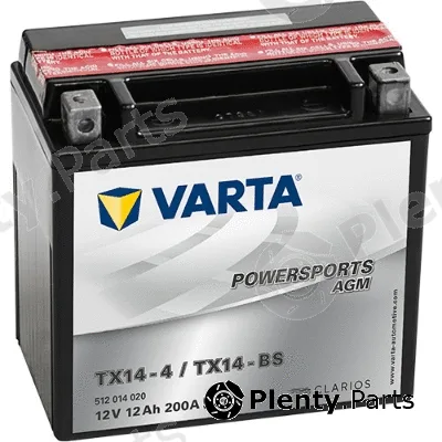 Varta 512014020I314 — Starter Battery POWERSPORTS AGM