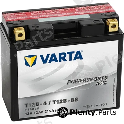 Varta 512901022I314 — Starter Battery POWERSPORTS AGM