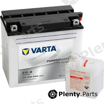 Varta 519012024I314 — Starter Battery POWERSPORTS Freshpack