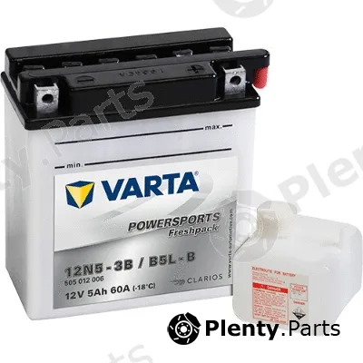 Varta 505012006I314 — Starter Battery POWERSPORTS Freshpack