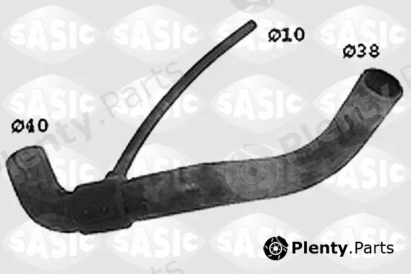 Sasic SWH4186 — Radiator Hose