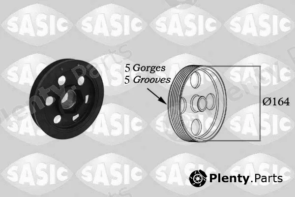 Sasic 2156061 — Belt Pulley, crankshaft