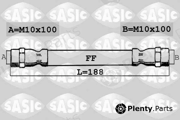 Sasic 6604002 — Brake Hose
