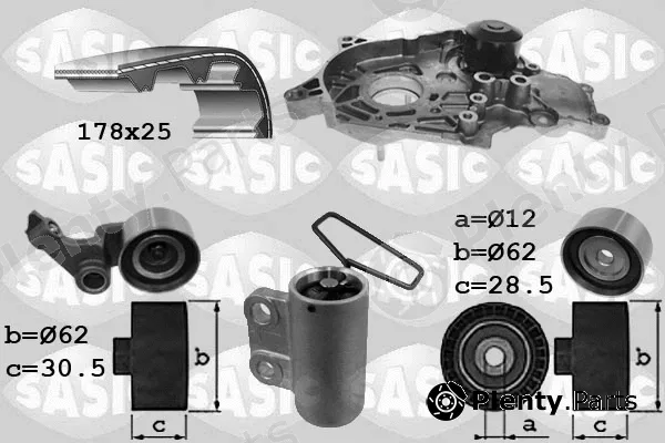 Sasic 3906094 — Water Pump & Timing Belt Kit