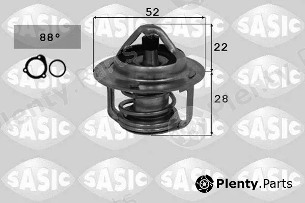 Sasic 3300009 — Thermostat, coolant