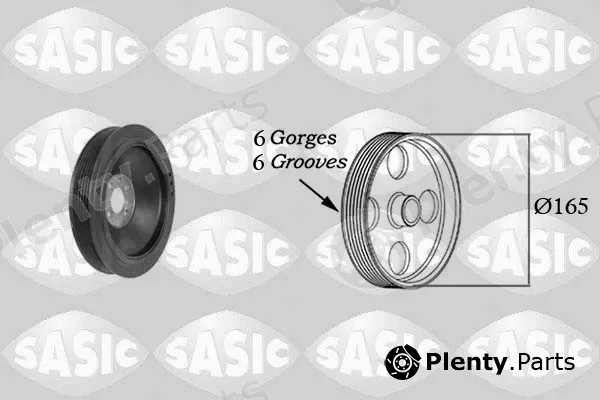 Sasic 2156079 — Belt Pulley, crankshaft