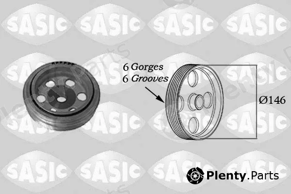 Sasic 2150016 — Belt Pulley, crankshaft