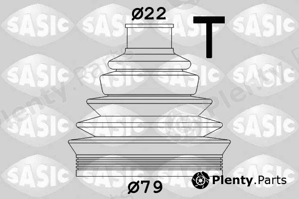 Sasic 1906008 — Bellow Kit, drive shaft