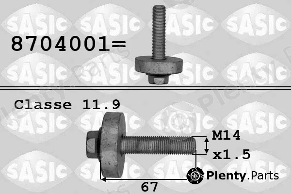 Sasic 8704001 — Pulley Bolt