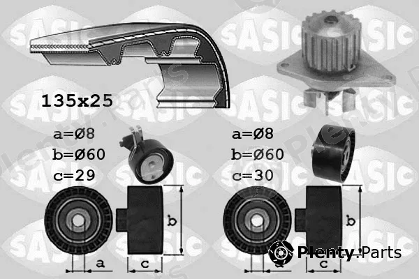 Sasic 3900032 — Water Pump & Timing Belt Kit