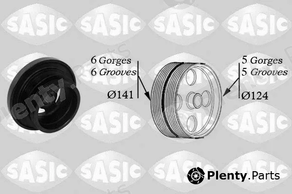 Sasic 2156047 — Belt Pulley, crankshaft