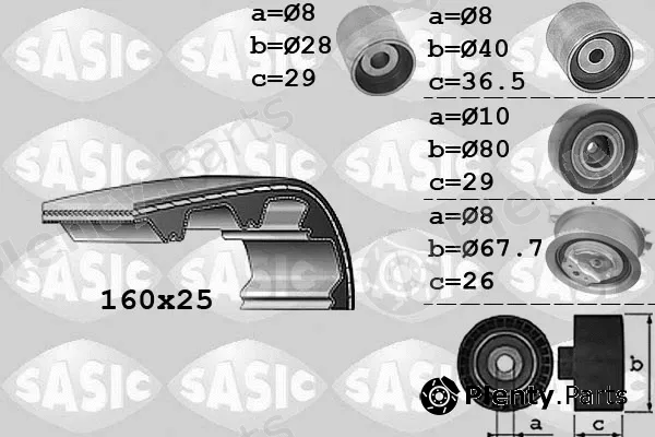 Sasic 1756059 — Timing Belt Kit