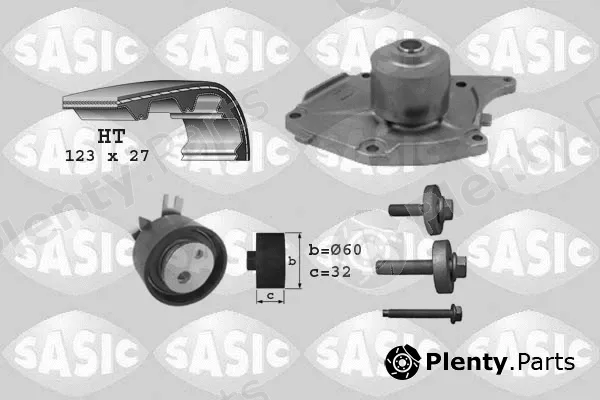 Sasic 3904022 — Water Pump & Timing Belt Kit