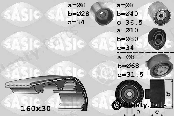 Sasic 1756070 — Timing Belt Kit