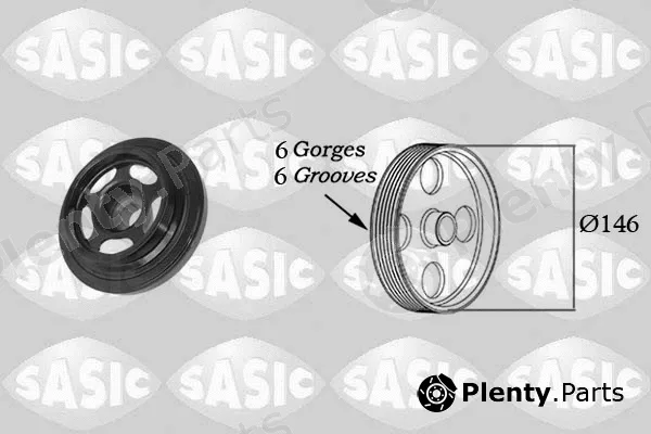 Sasic 2156059 — Belt Pulley, crankshaft