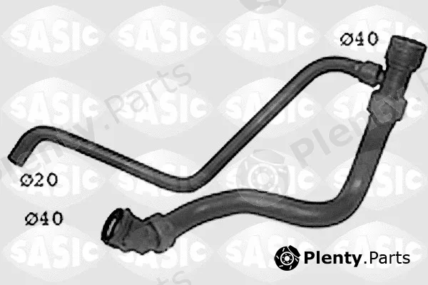 Sasic SWH6833 — Radiator Hose