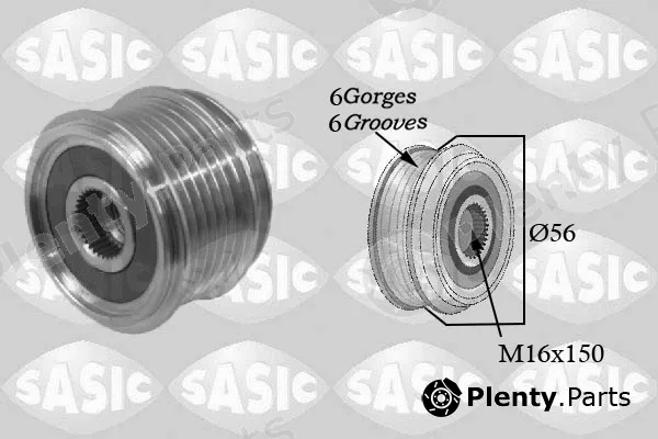 Sasic 1676001 — Alternator Freewheel Clutch
