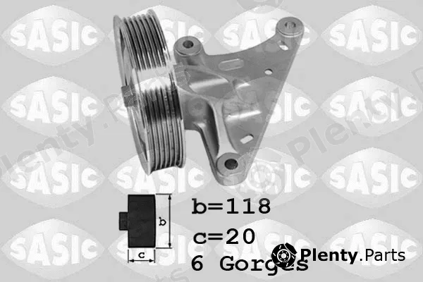 Sasic 1620088 — Deflection/Guide Pulley, V-ribbed belt