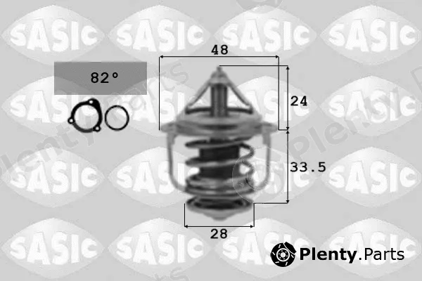 Sasic 9000317 — Thermostat, coolant