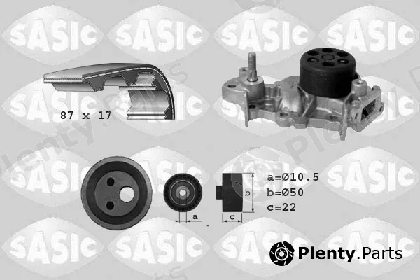 Sasic 3904028 — Water Pump & Timing Belt Kit
