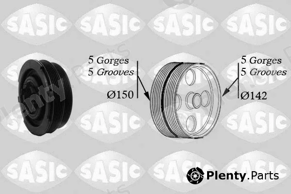 Sasic 2156038 — Belt Pulley, crankshaft