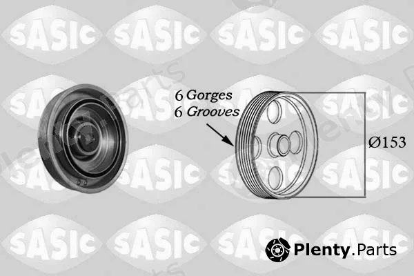 Sasic 2150022 — Belt Pulley, crankshaft