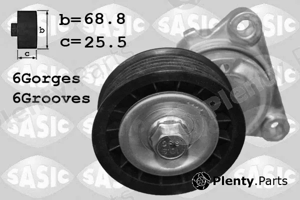 Sasic 1626185 — Belt Tensioner, V-ribbed belt