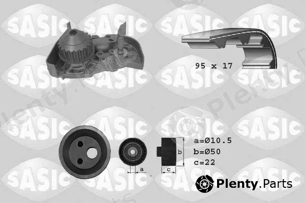 Sasic 3904025 — Water Pump & Timing Belt Kit