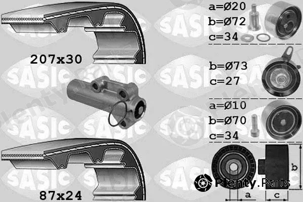 Sasic 1756048 — Timing Belt Kit
