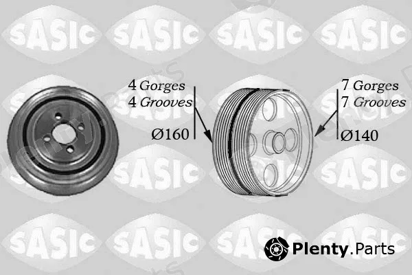 Sasic 2156031 — Belt Pulley, crankshaft