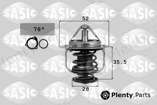 Sasic 9000075 — Thermostat, coolant