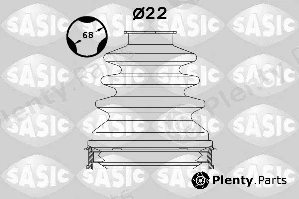 Sasic 1904027 — Bellow Kit, drive shaft