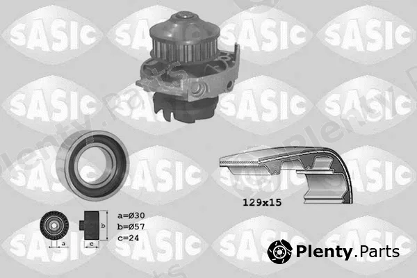 Sasic 3906017 — Water Pump & Timing Belt Kit