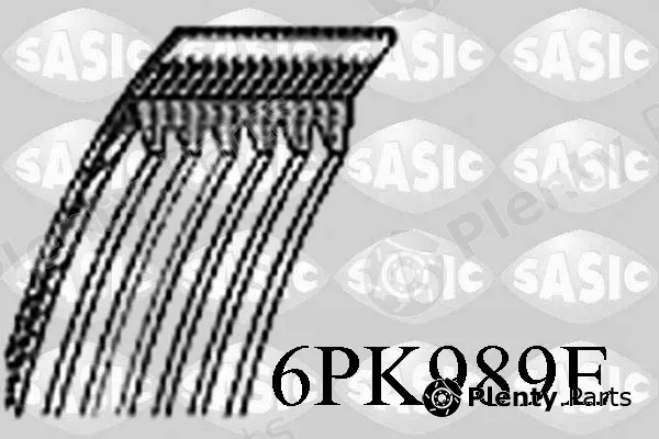 Sasic 6PK989E — V-Ribbed Belt