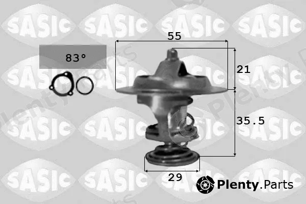 Sasic 3381231 — Thermostat, coolant