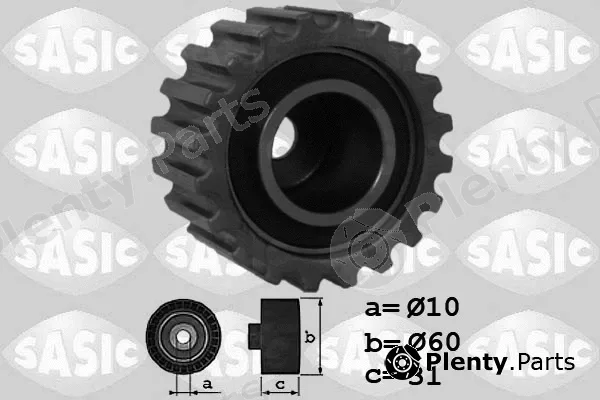 Sasic 1704018 — Deflection/Guide Pulley, timing belt