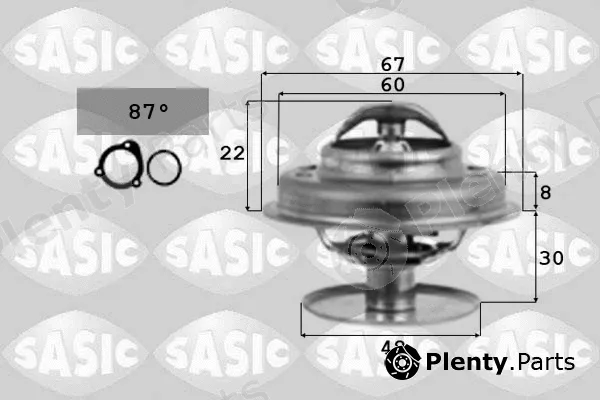 Sasic 4000356 — Thermostat, coolant