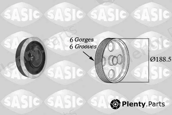 Sasic 9001805 — Belt Pulley, crankshaft