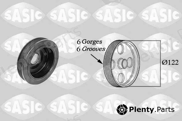 Sasic 2154025 — Belt Pulley, crankshaft