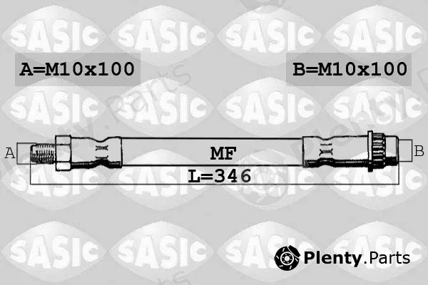 Sasic SBH4080 — Brake Hose