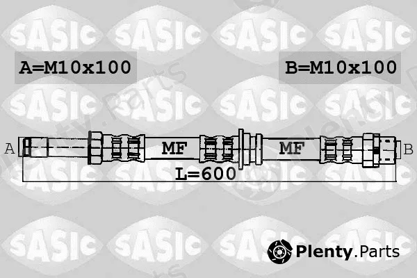 Sasic 6606095 — Brake Hose