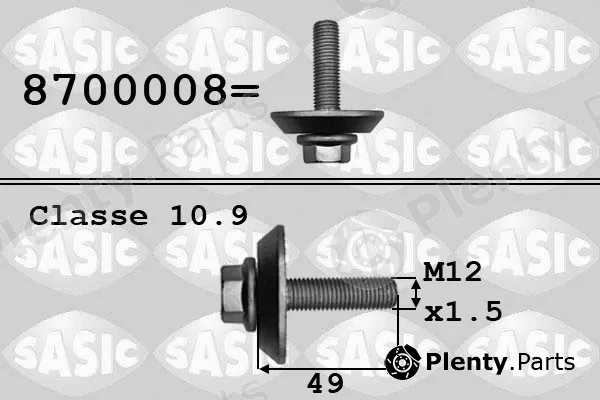 Sasic 8700008 — Pulley Bolt