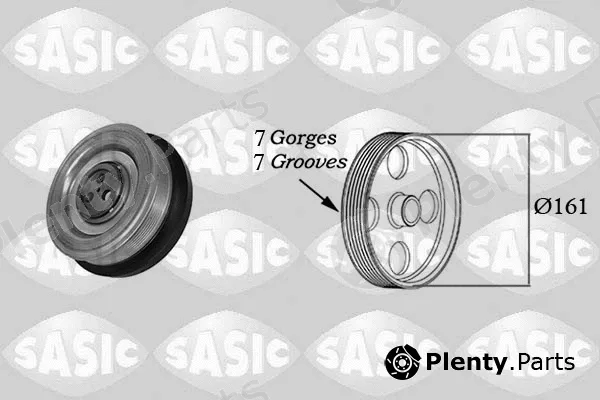 Sasic 2156057 — Belt Pulley, crankshaft