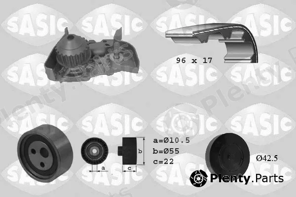 Sasic 3904023 — Water Pump & Timing Belt Kit