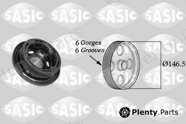 Sasic 2156067 — Belt Pulley, crankshaft