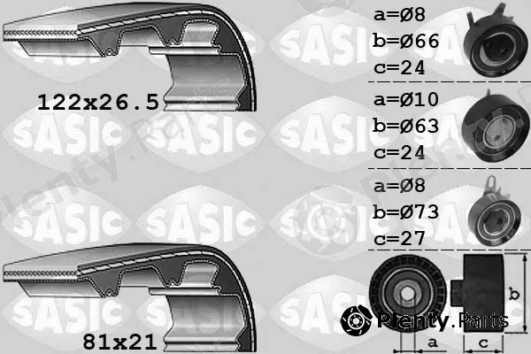 Sasic 1756040 — Timing Belt Kit